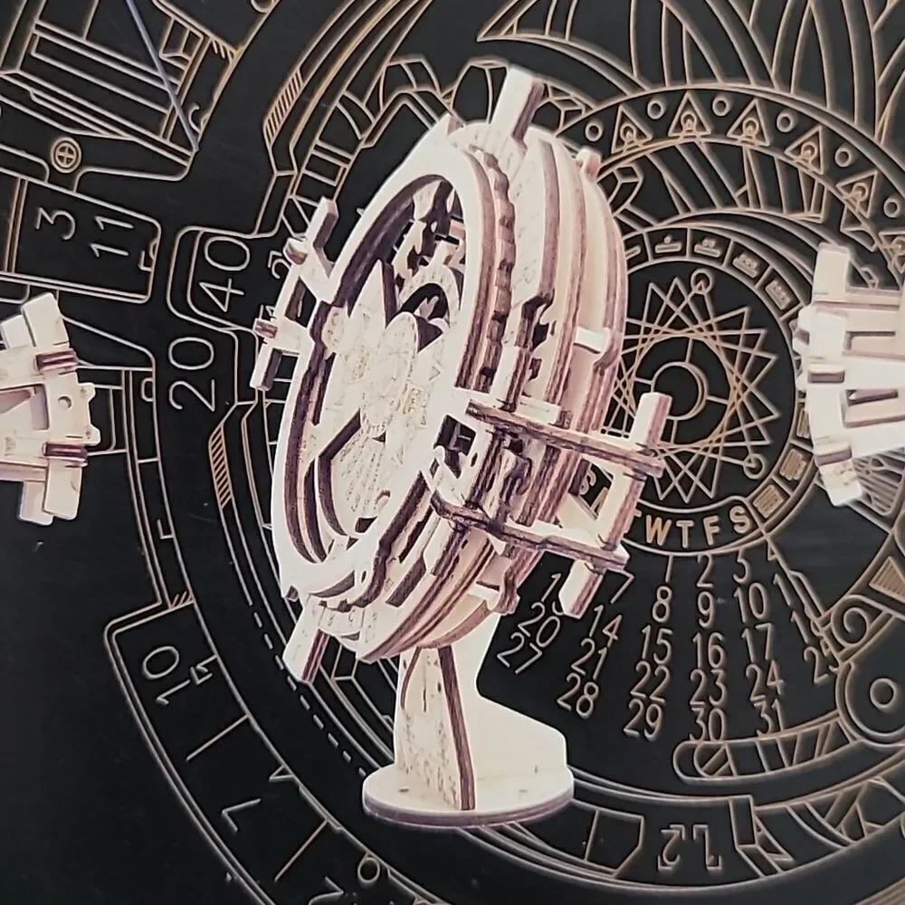 3D wood puzzle